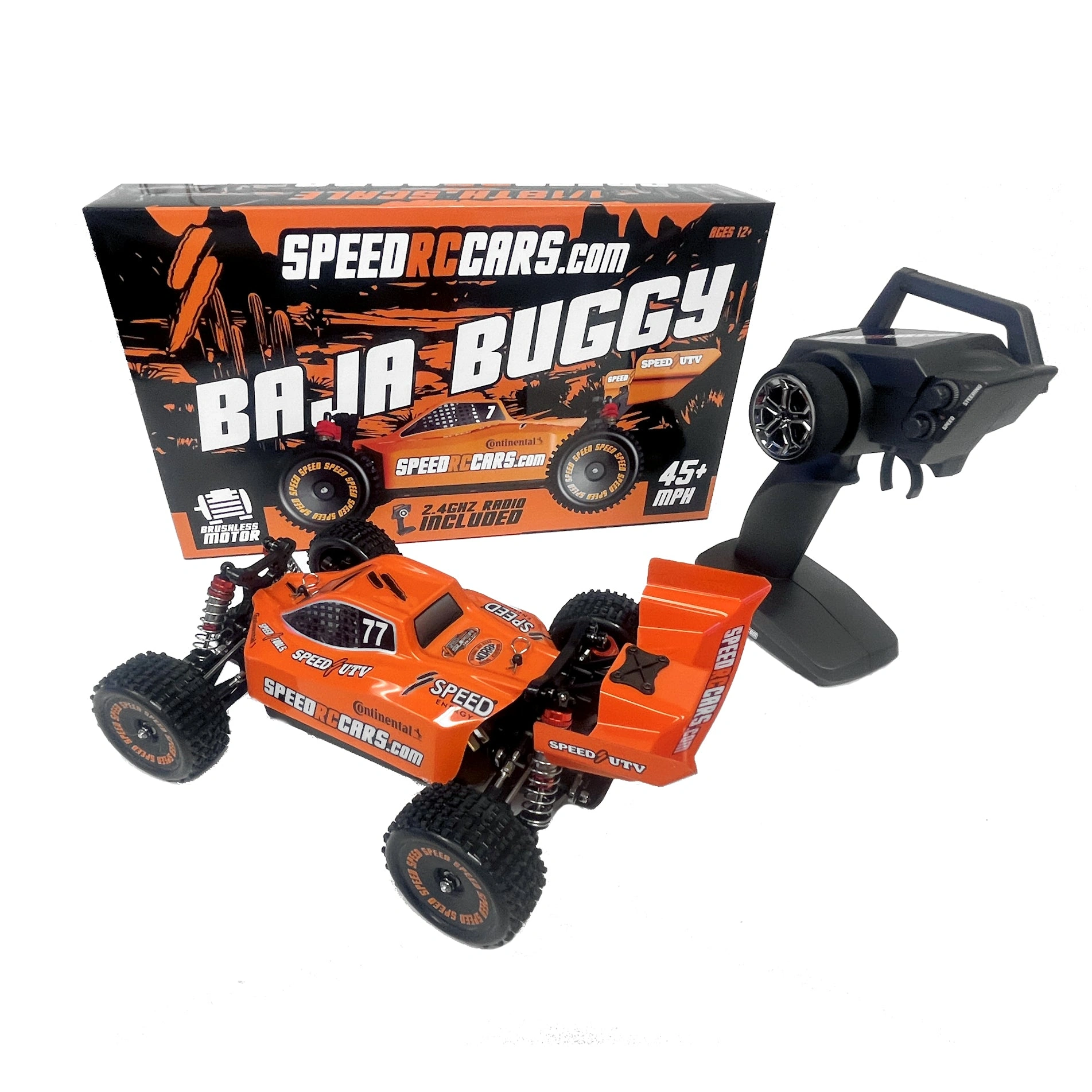 BAJA BUGGY ROBBY GORDON 1/18 Scale Brushless RC Car – Collector's Dream!